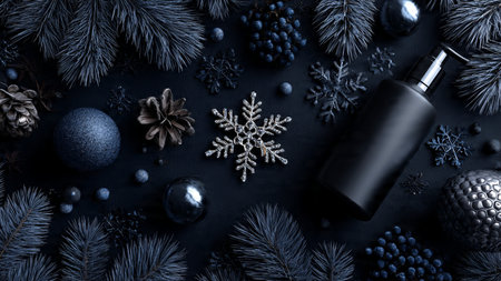 8IK positioned as refined holiday skincare gift.の写真素材