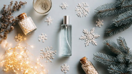 Perfect for cataloging luxury skincare campaigns.の写真素材