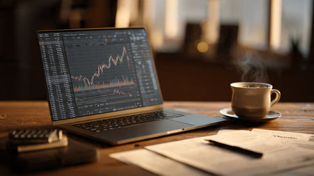 A traderの写真素材