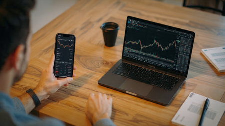 A trading enthusiastの写真素材