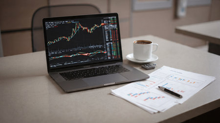 A trading professionalの写真素材