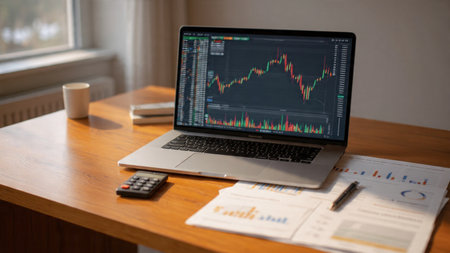 A trading professionalの写真素材