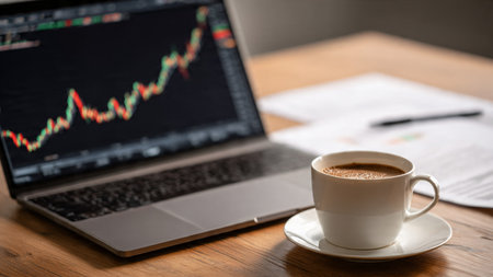 A minimalist traderの写真素材