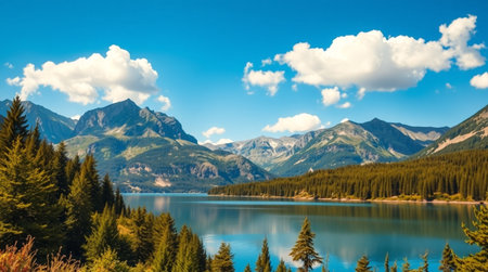A quiet lagoon hidden beneath tall tropical cliffs.の写真素材