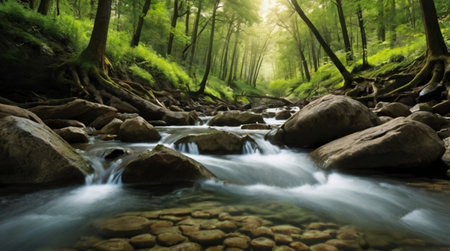A narrow mountain trail overlooking sweeping valleys and cloud layers.の写真素材