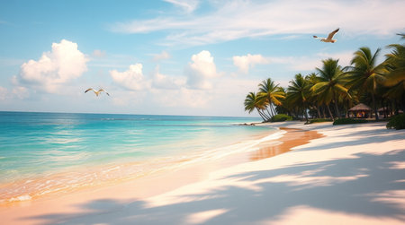 A rugged granite mountain reflecting the golden sunset.の写真素材