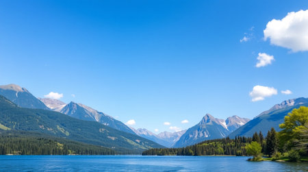 A foggy coastal cliff with seagulls flying overhead.の写真素材