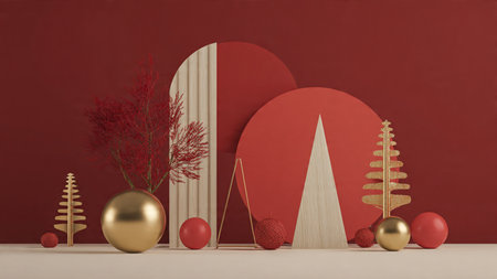 Silver snowflakes scattered across a clean deep-blue background for a refined seasonal look.の写真素材