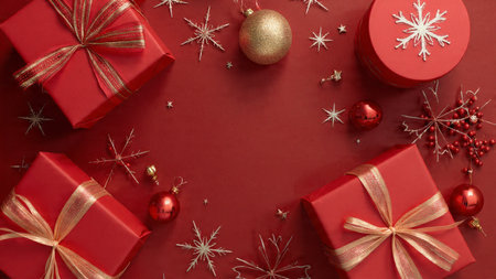 Icy winter theme using blue gradients and strong metallic highlights.の写真素材