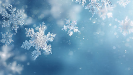 A breezy blue gradient with floating sparkles.の写真素材