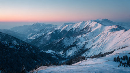 Pristine clarity captures dawnの写真素材