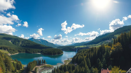 High-quality natural scenery perfect for 4K use.の写真素材