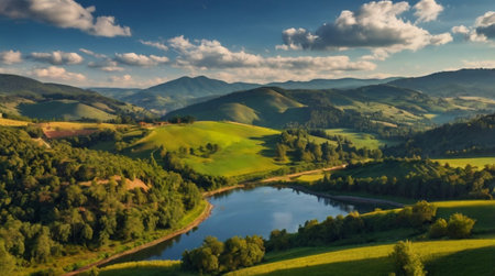 Harmonious natural composition in 4K.の写真素材