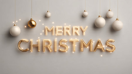 Luxurious green text enhanced with refined metallic gold details.の写真素材