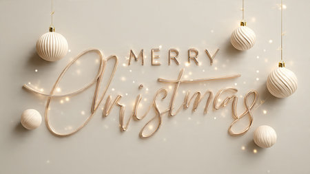 Elegant rose-gold text with subtle blush glamour details.の写真素材