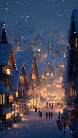Christmas in the old town of Strasbourg, Alsace, Franceの写真素材