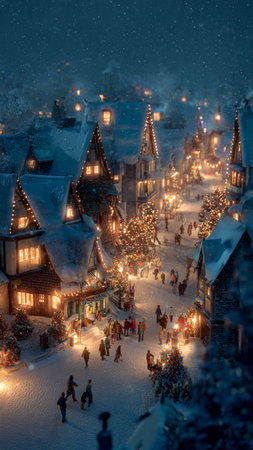 Christmas market in the old town of Gdansk, Poland.の写真素材