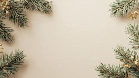 Simple snowy winter texture background for Christmas designs.の写真素材