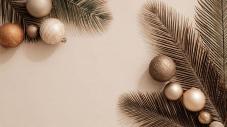 Minimal snowy winter background with white textures and subtle blue highlights, perfect for holiday typography.の写真素材