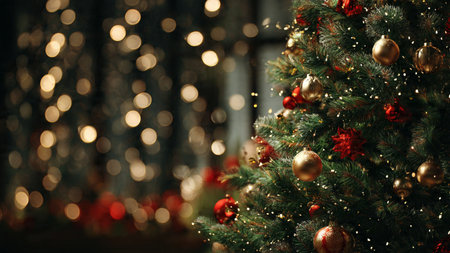 Light-filled winter Christmas background with snowy textures.の写真素材