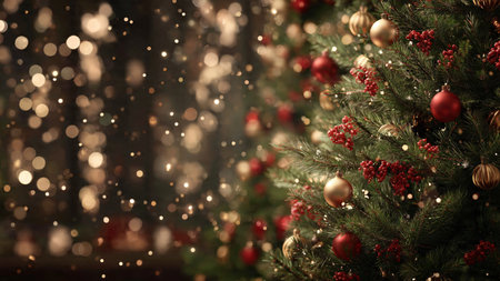 Cool-toned Christmas background with icy textures and silver holiday accents.の写真素材