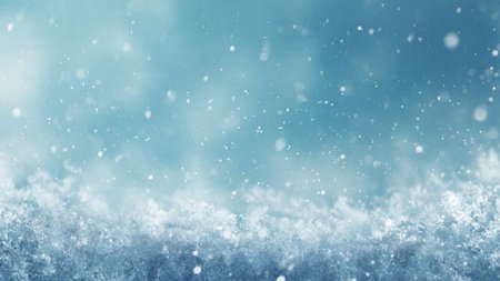 Elegant snowy holiday backdrop for luxury seasonal visuals.