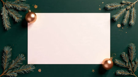 Modern festive scene focusing on clarity, softness, and refinement.