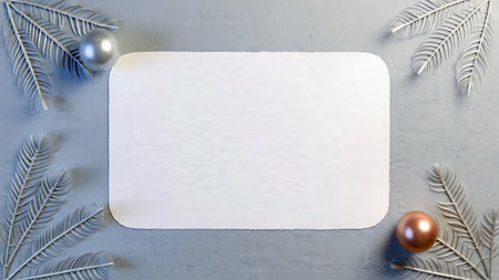 Premium winter holiday design with clean lines and gentle color harmony.