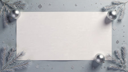 Professional Christmas backdrop ideal for digital and print campaigns.