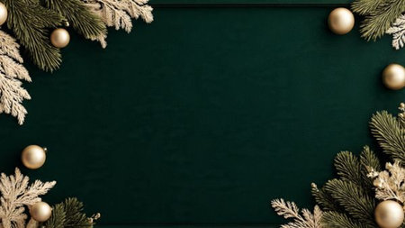 Elegant holiday background with refined minimal styling.