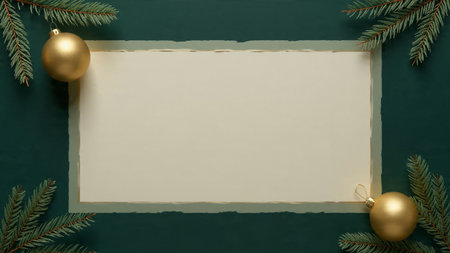 Clean festive backdrop suitable for professional holiday campaigns.