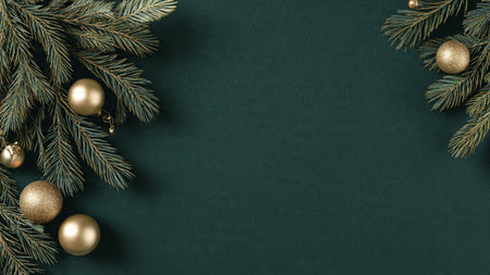 Modern minimalist Christmas design featuring muted beige tones, ivory highlights, and subtle gold...