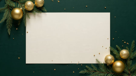 Minimalist holiday background crafted for professional seasonal design.の写真素材