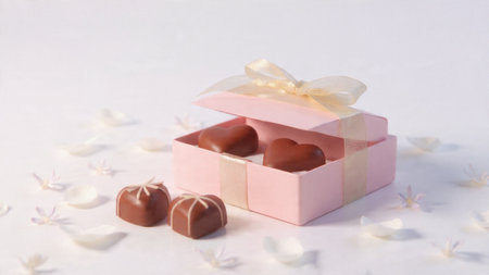 Cozy and bright Valentine