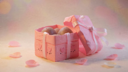 Warm and cozy Valentineの写真素材