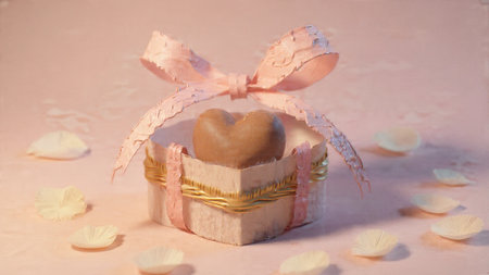 Sweet romantic chocolate box perfect for Valentine