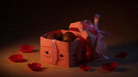 Elegant and cozy Valentine