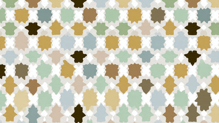Calm Ramadan background emphasizing peace and reflection.