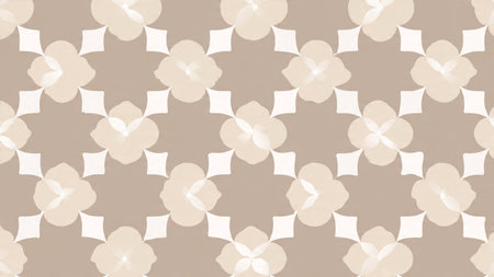 Clean Ramadan background with ornamental Islamic patterns and empty space.