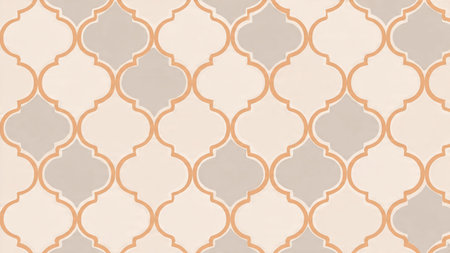 Ramadan Kareem background with abstract gold ornaments and dark tones.