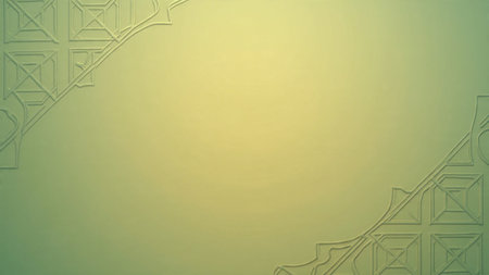Background with traditional ornament in arabic style. Vector illustration.