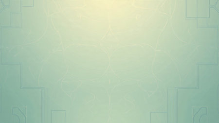 Background with a colorful, diverse cyclic pattern in pastel tones.