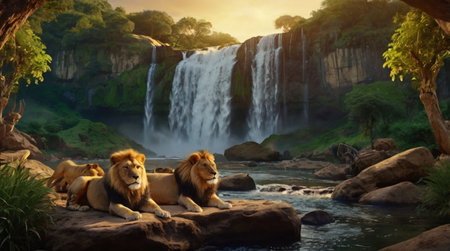 Bright sunflower field under a clear summer sky.の写真素材