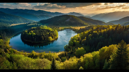 Sandy beach with clear water and blue sky.の写真素材
