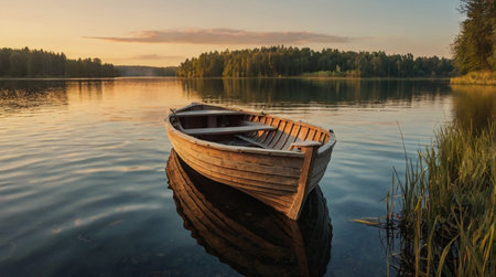 Scenic waterfall cascading down a rugged cliff.の写真素材