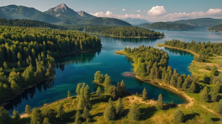 Rocky coastline with waves crashing dramatically.の写真素材