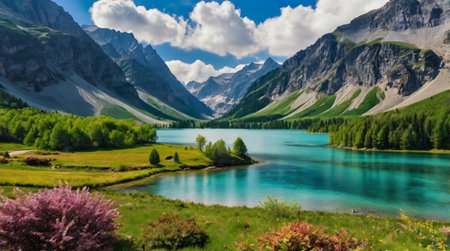 Coastal lighthouse standing against dramatic stormy waves.の写真素材
