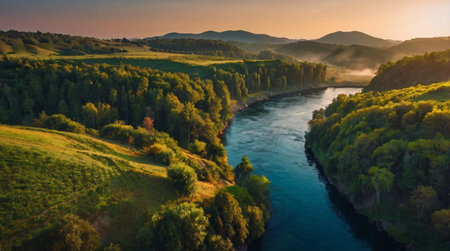 A beautiful island surrounded by coral reefs.の写真素材