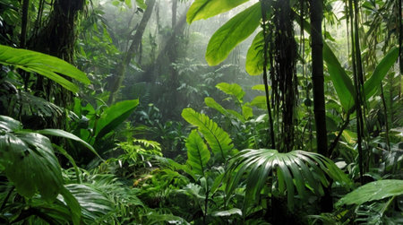 tropical rainforest in Costa Rica, Central America, Central America