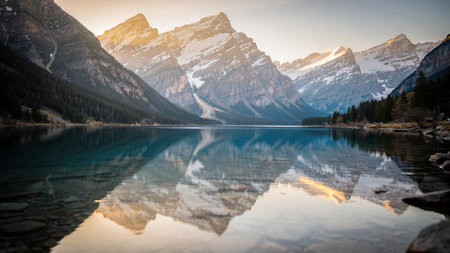 Lake Louise at sunrise, Banff National Park, Alberta, Canada